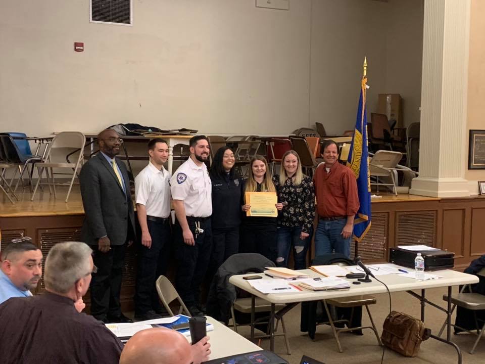 Photo via the CI-Hauppauge Volunteer Ambulance Facebook Page.