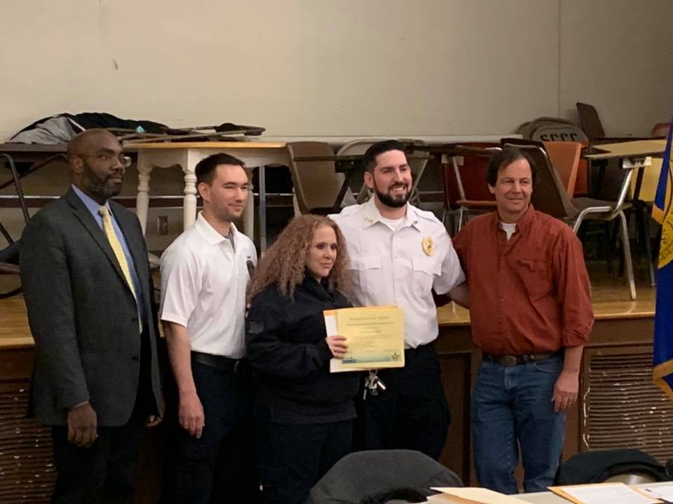 Photo via the CI-Hauppauge Volunteer Ambulance Facebook Page.