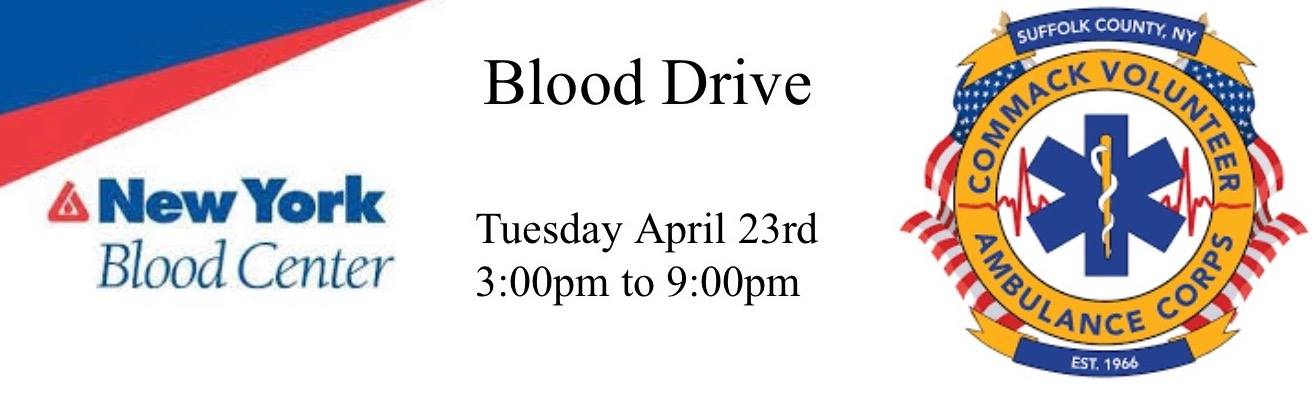 Information courtesy of Commack Volunteer Ambulance Corp